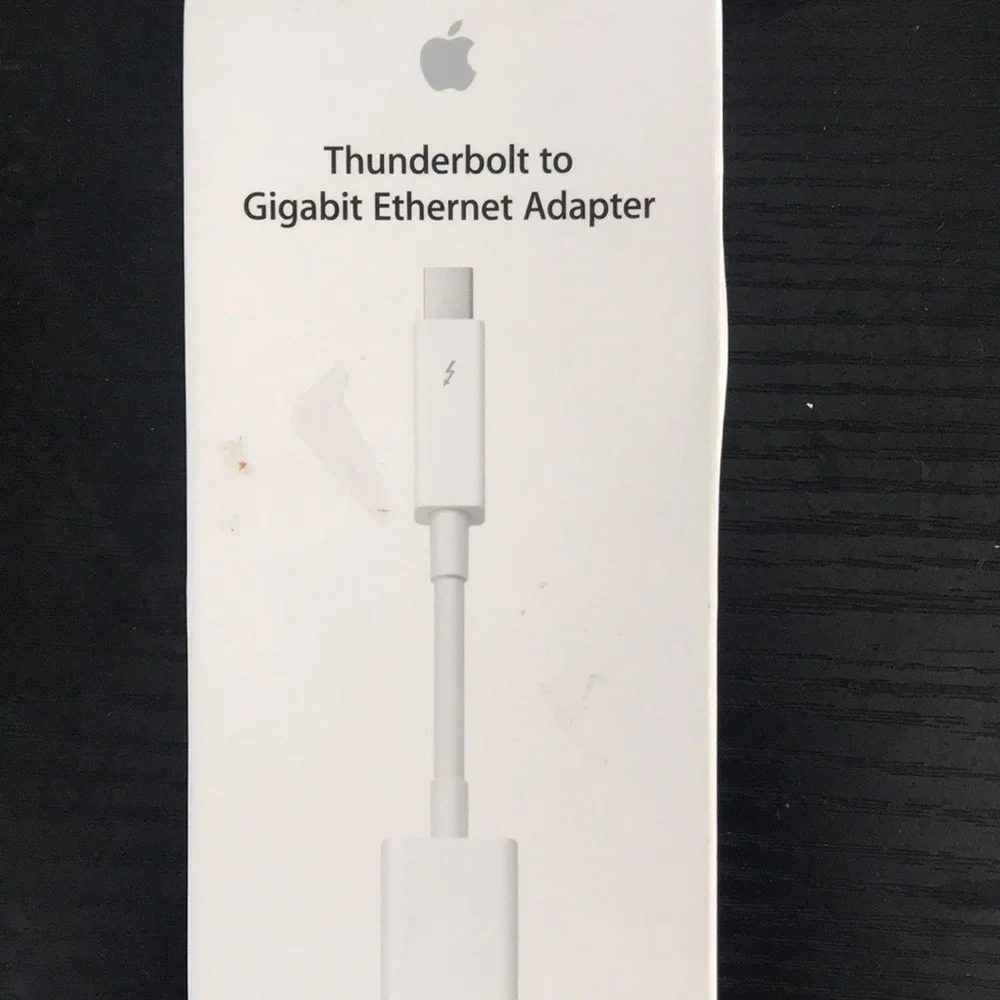 Thunderbolt ti gigabit Ethernet adaptor